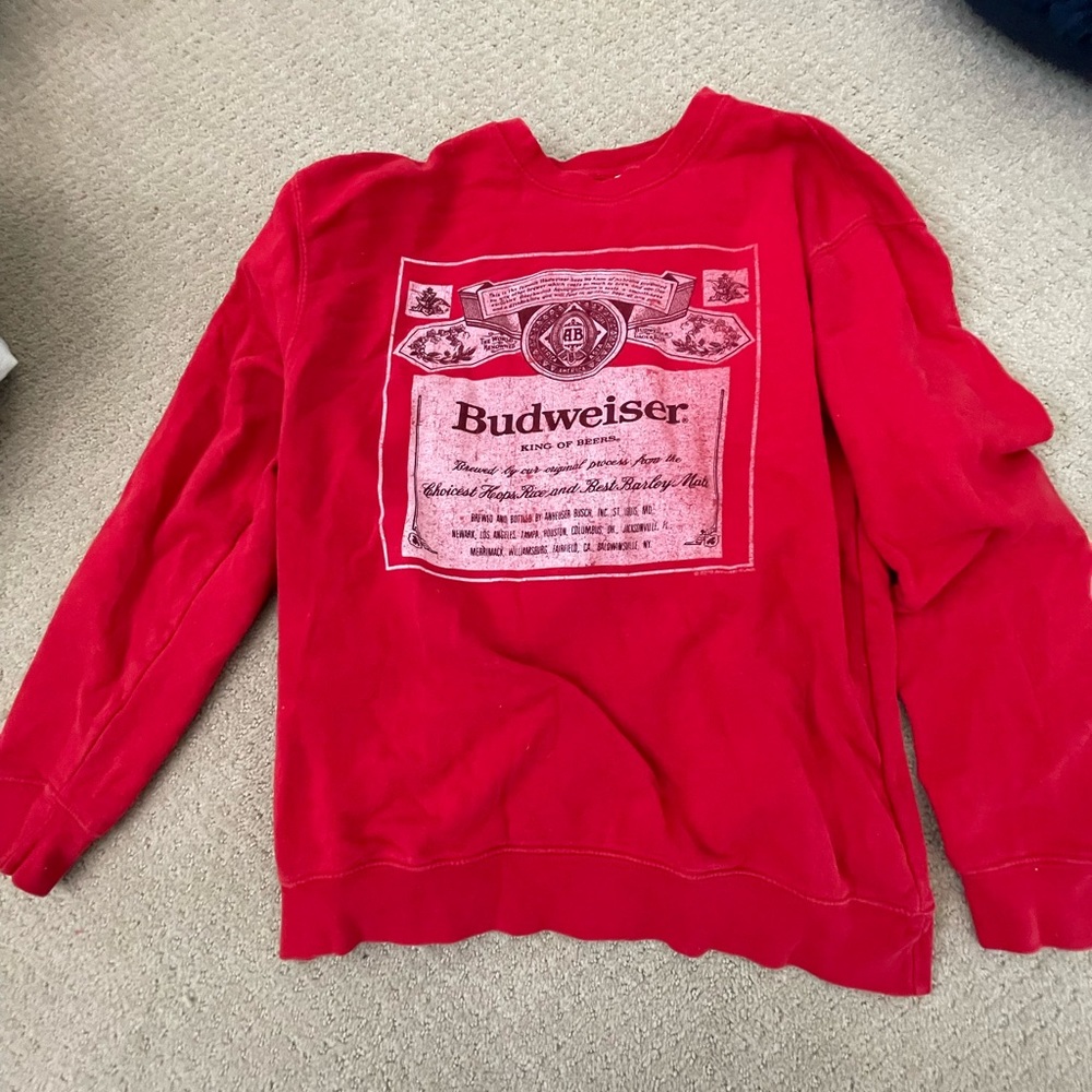 Urban Outfitters Budweiser Crewneck